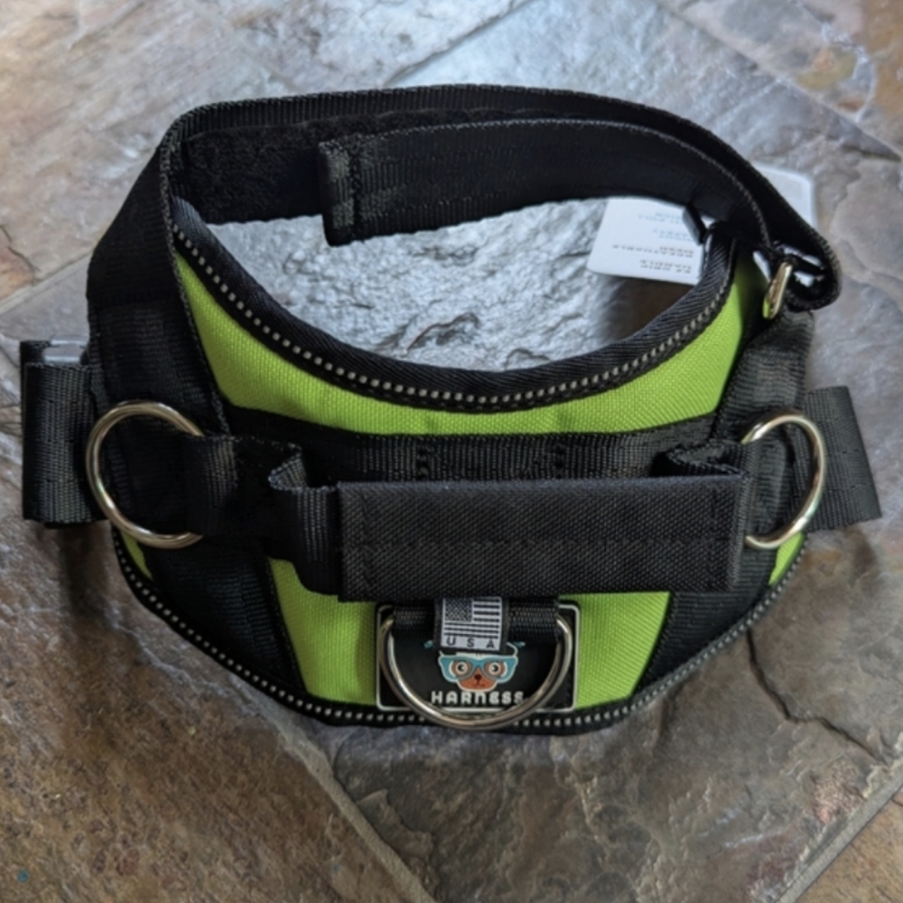 nwt JOYRIDE luxe harness dog walk S